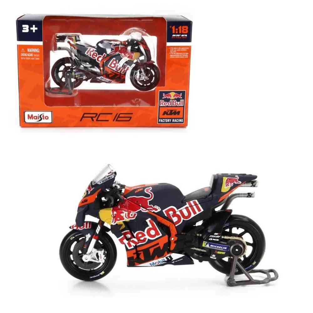 MAISTO VOZILO 1:18 GP RACING - RED BULL KTM FACTORY RACING 2023 