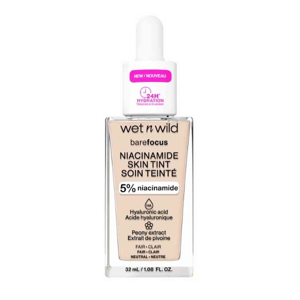 WET N WILD BARE FOCUS NIACINAMIDE SKIN TINT TONIRANI SERUM FAIR 32ML 