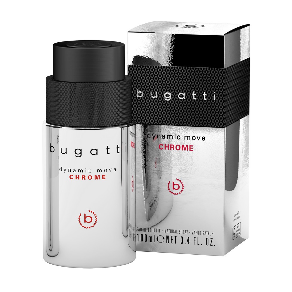 BUGATTI DYNAMIC MOVE CHROME MUŠKA TOALETNA VODA 100 ML 