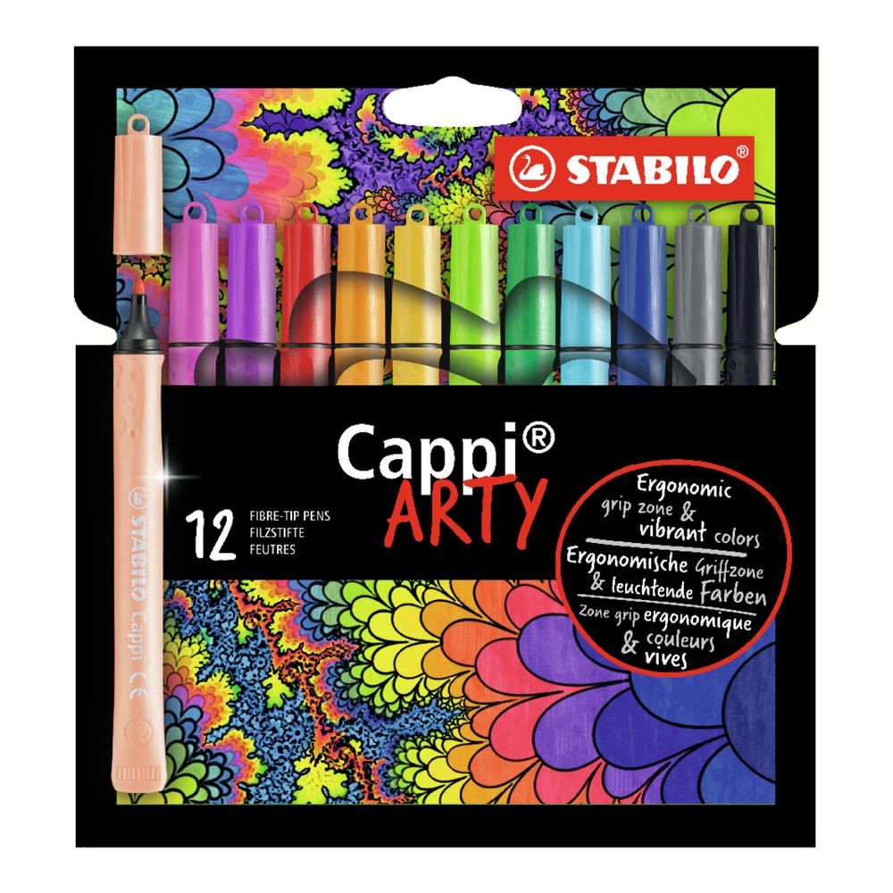 STABILLO CAPPY ARTY FLOMASTERI 1/12 