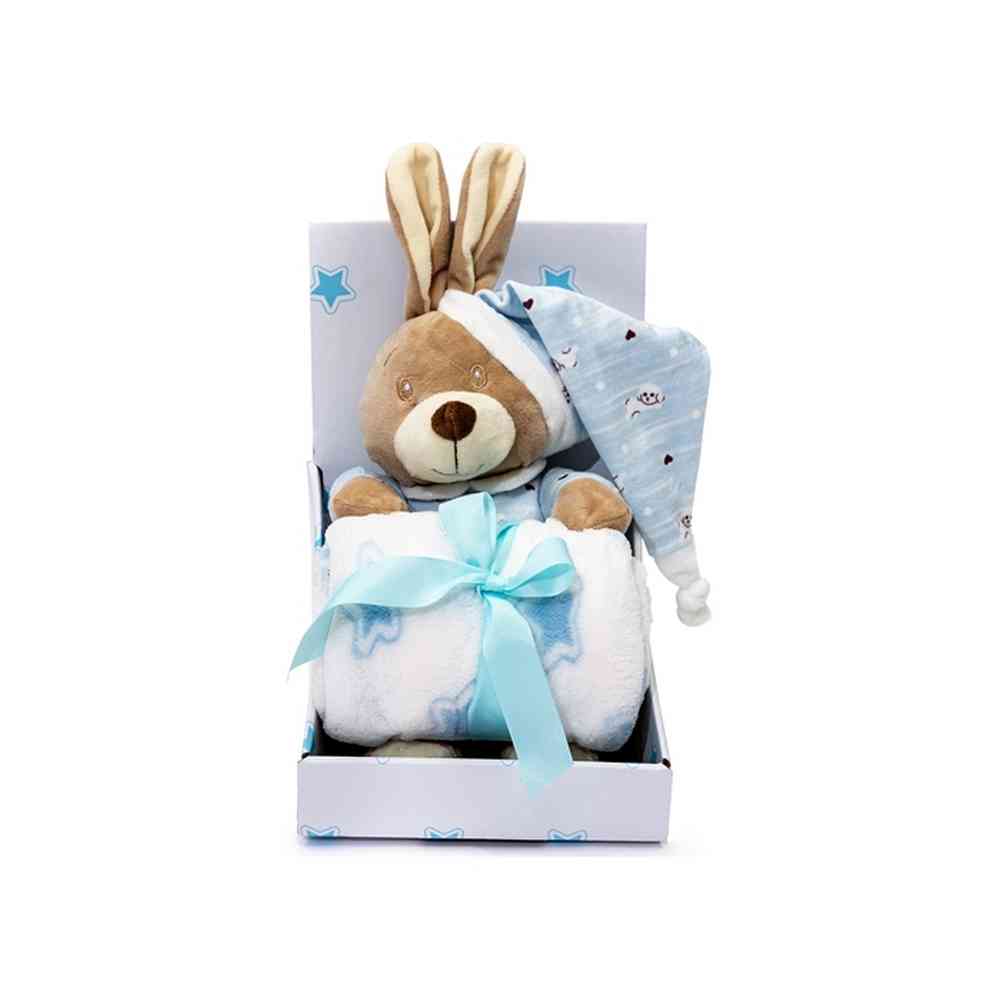 BBO SET IGRACKA I CEBENCE SLEEPY BEAR (20TB0167) - BLUE