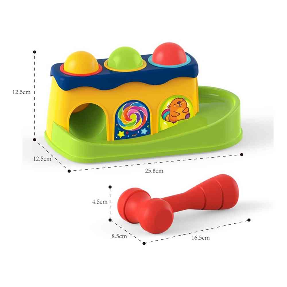 BBO TOYS IGRACKA SA AKTIVNOSTIMA - UDARI LOPTICU 12M I (HE0290)