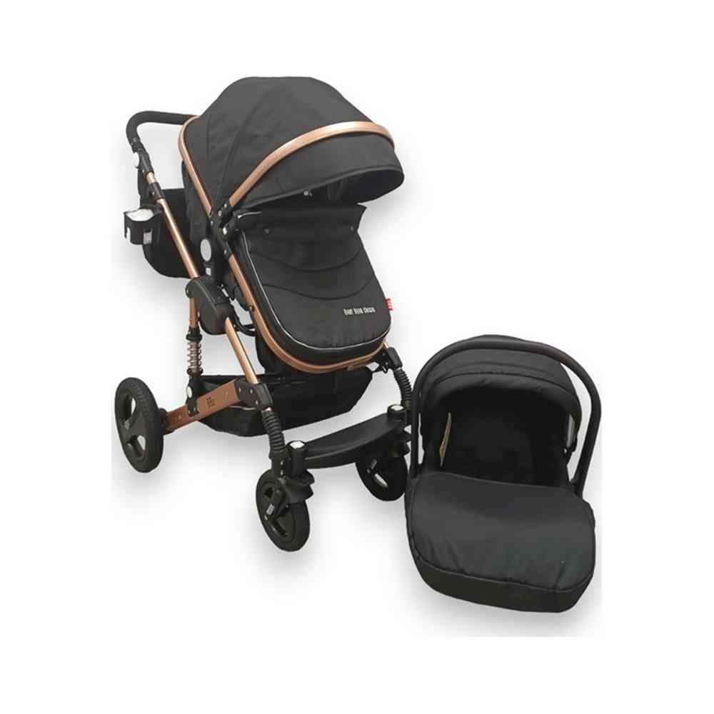 BBO KOLICA ZA BEBE (GS-T106) MATRIX SET - CRNA