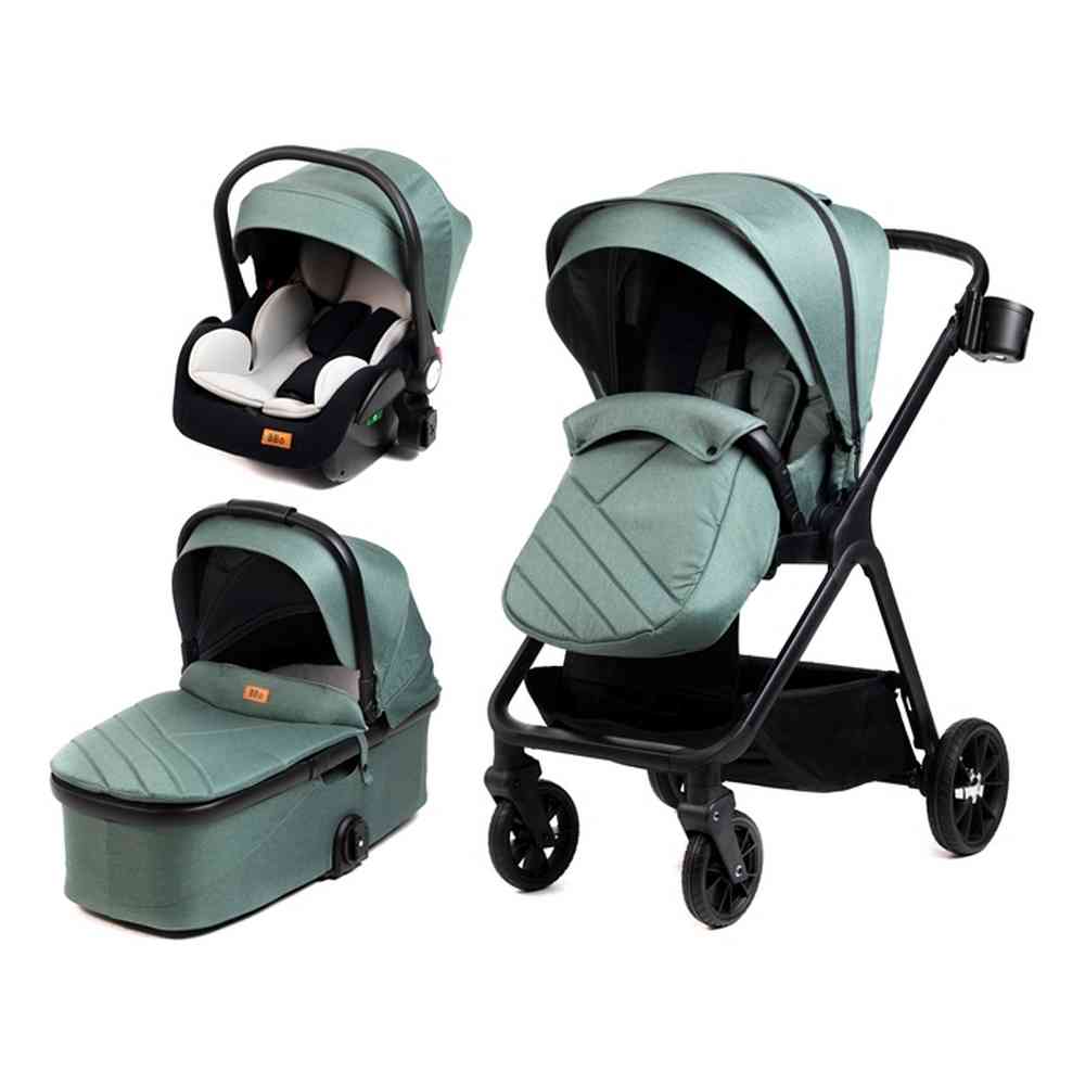 BBO KOLICA ZA BEBE 3U1 (A5) MAMAMIA - GREEN