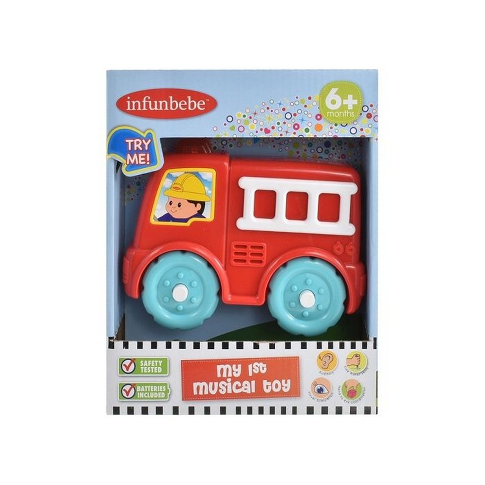 INFUNBEBE IGRACKA ZA BEBE VATROGASNO VOZILO (6M I ) 