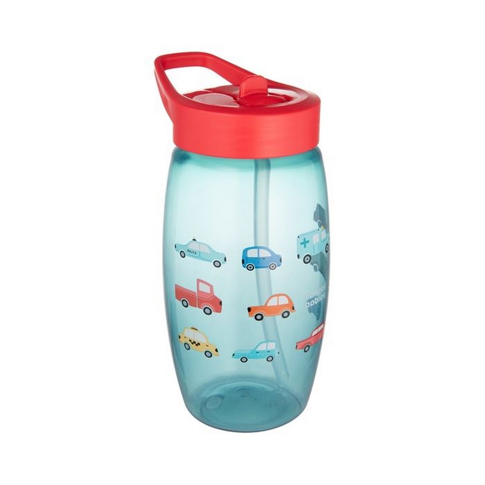 CANPOL BABIES SPORTSKA SOLJA SA SAVITLJIVIM KLJUNOM OD 400ML CARS 56/618_BLU 