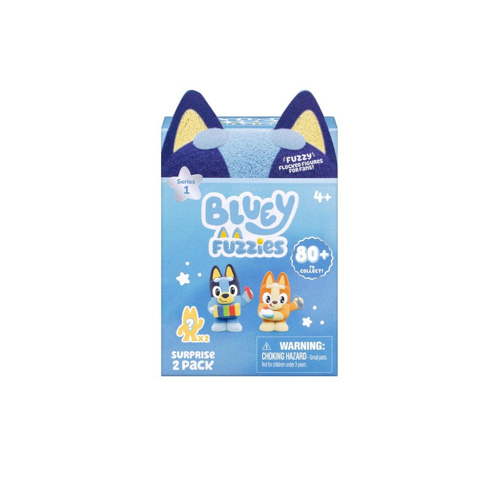BLUEY FUZZIES 2PACK CDU 