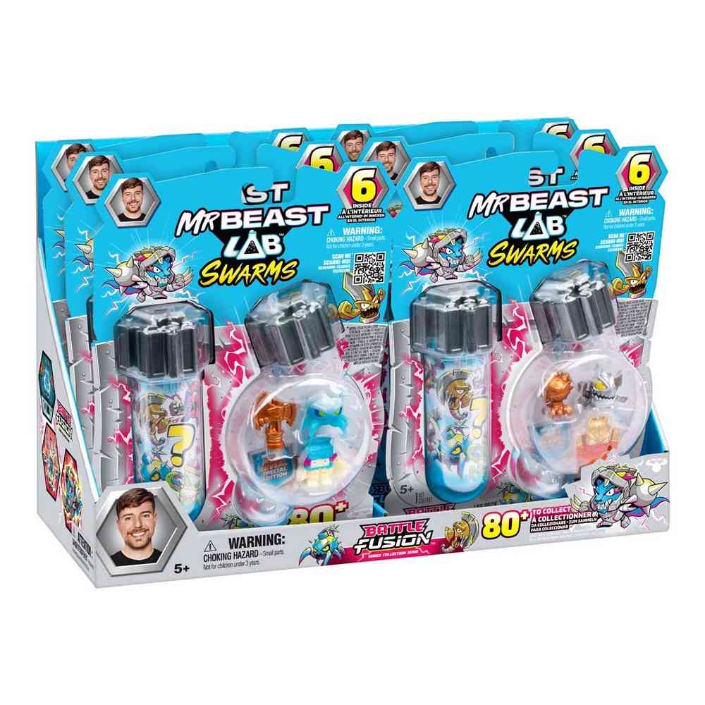 MRBEAST SWARMS SET 6 FIGURA cdu 