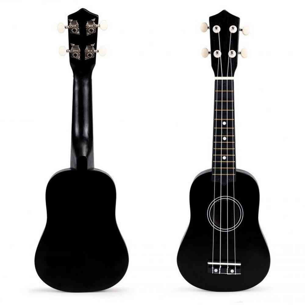 UKULELE GITARA ZA DECU 4 ZICE CRNA 