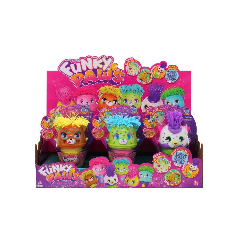 MILLA TOYS CUPAVE ZIVOTINJE U KORNETU FUNKY PAWS 1/12 