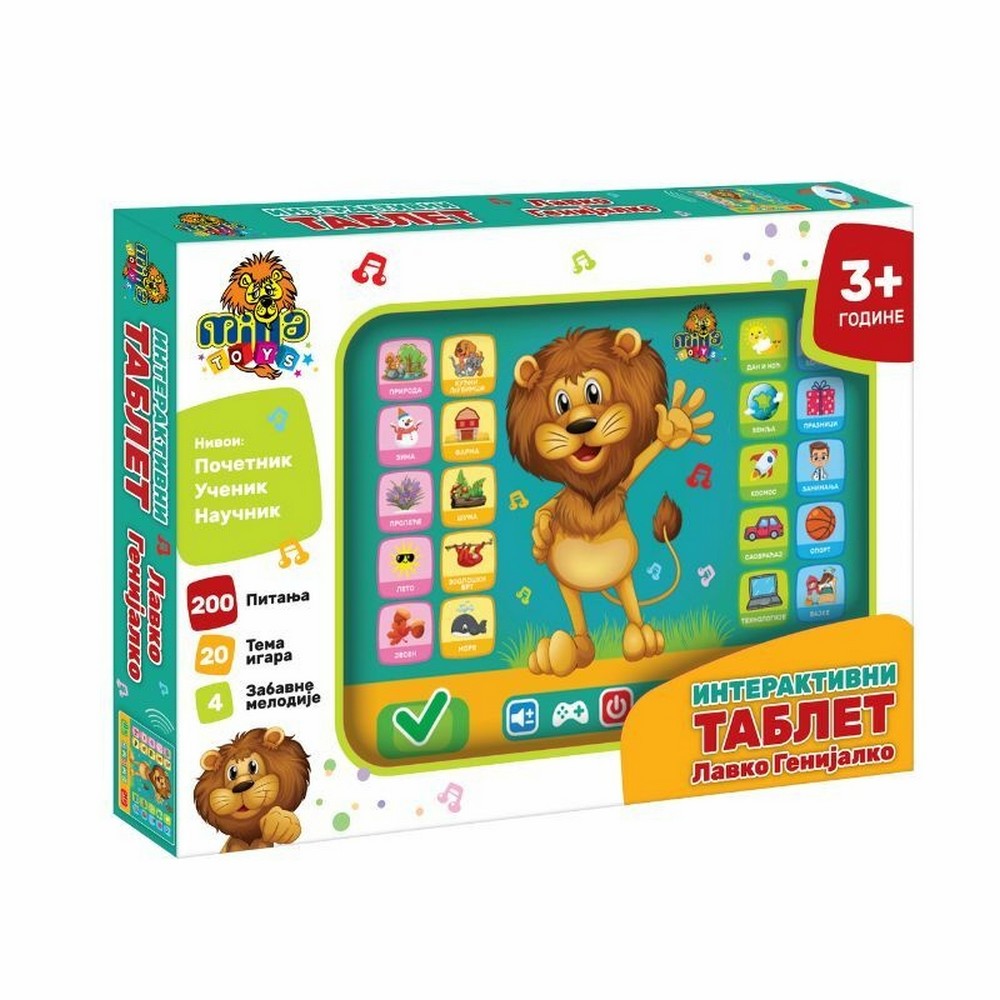 MILLA TOYS INTERAKTIVNI TABLET LAVKO GENIJALKO 