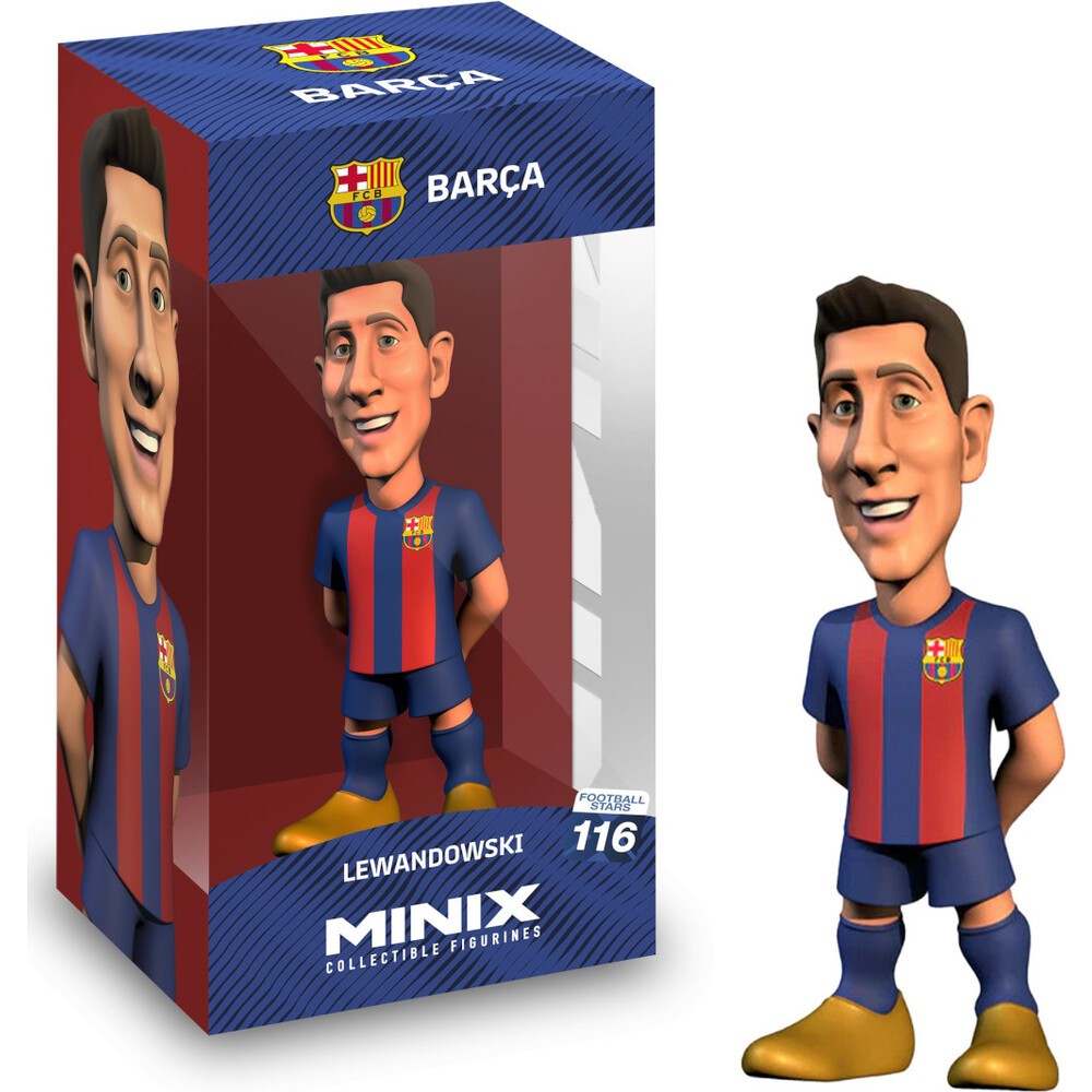 MINIX FIGURA FCBARCELONA LEWANDOWSKI