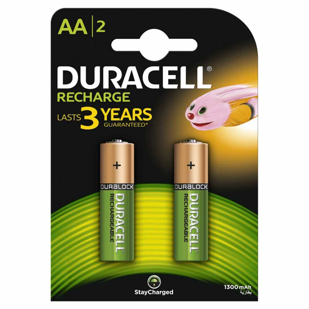 DURACELL DOPUNJIVE STAY CHARGED 6M BATERIJA AA 2KOM 1300MAH 