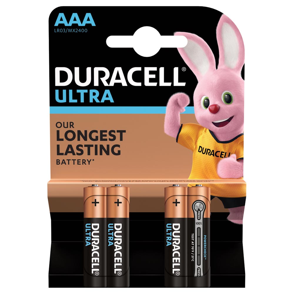 DURACELL ULTRA AAA 4KOM 