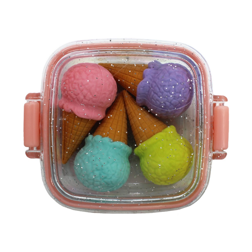 GUMICE ZA BRISANJE SET ICE CREAM