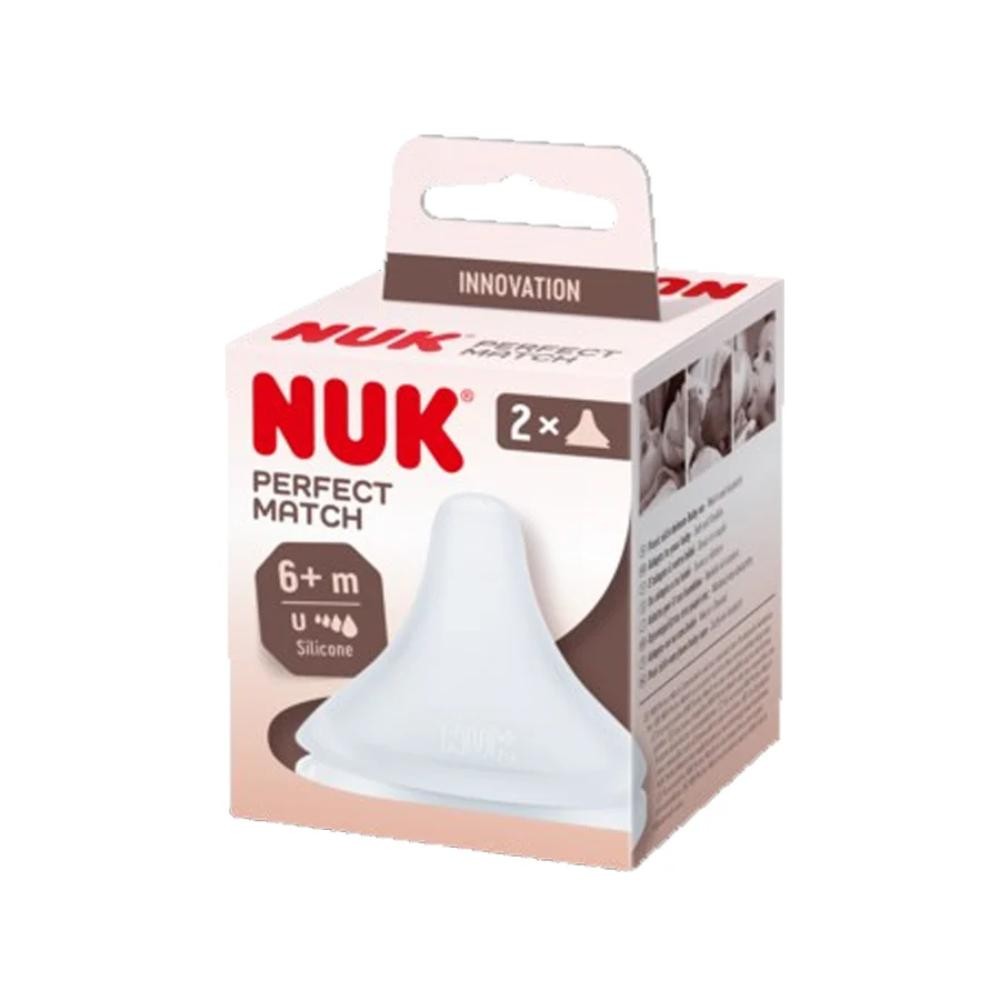 NUK CUCLA SILIKON PERFECT MATCH Y 2/1 