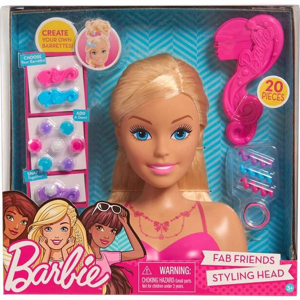 MATTEL BARBIE GLAVA ZA UKRASAVANJE MALA 