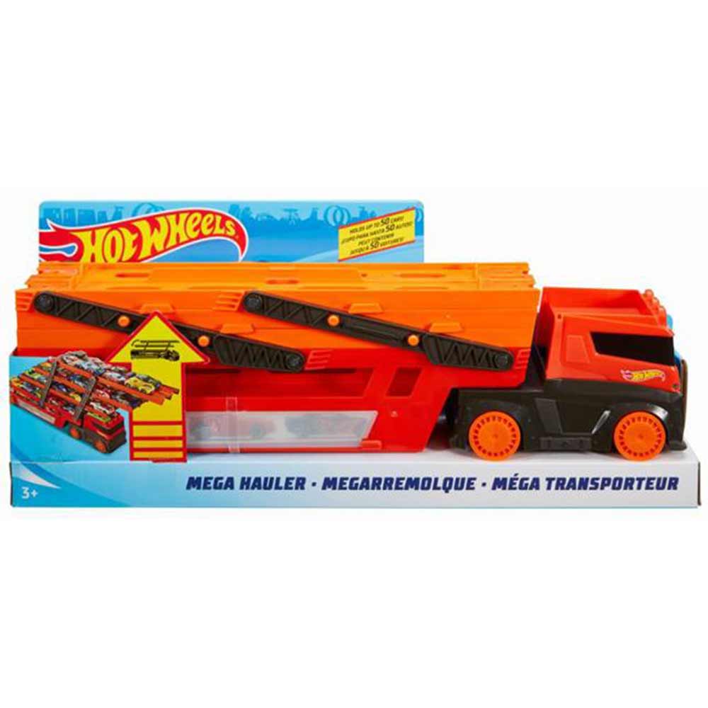 HOT WHEELS CRVENI KAMION ZA PREVOZ AUTIĆA 