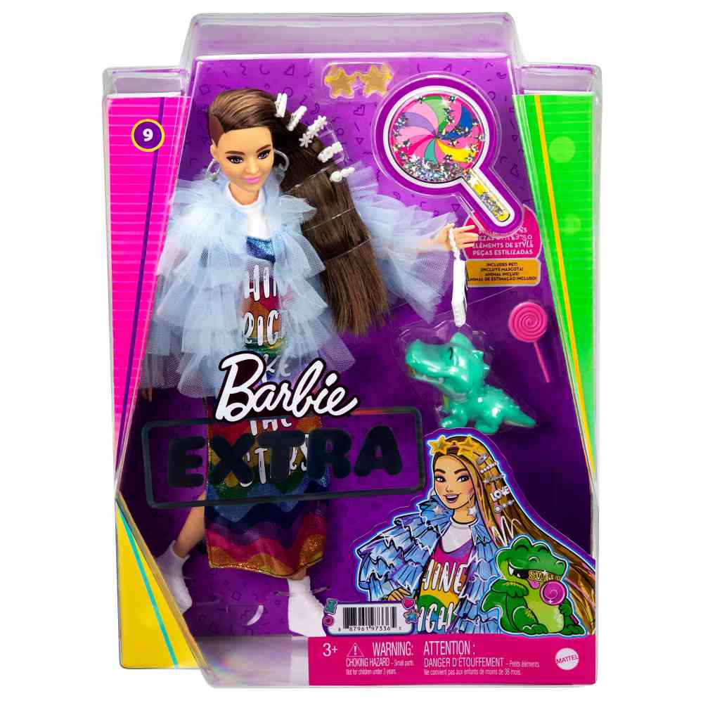 MATTEL BARBIE EXTRA - BRINETA 