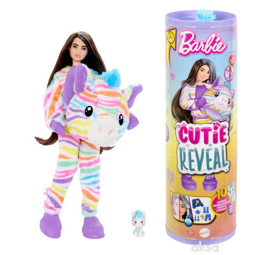 BARBIE CUTIE REVEAL-ZEBRA 