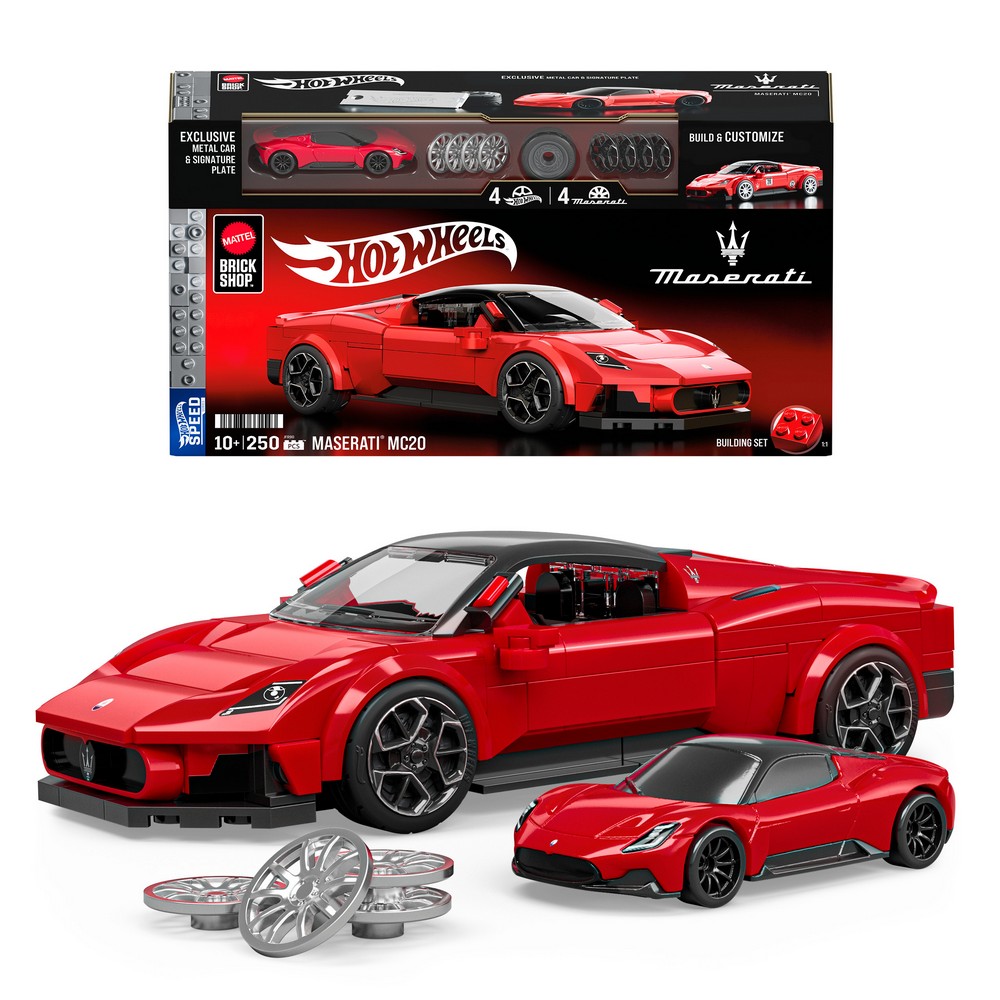 MATTEL HOT WHEELS MASERATI SKLOPIVI SET 