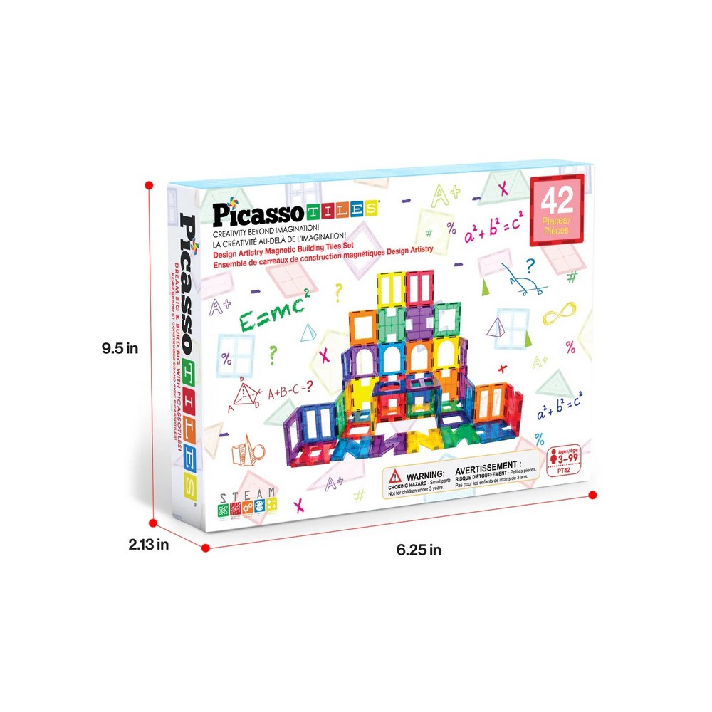 PICASSO MAGNETNE KOCKE SET 42 KOM 