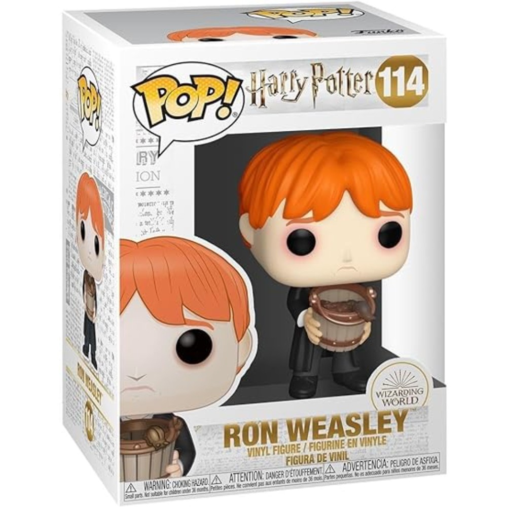 FUNKO POP! HARRY POTTER: RON PUKING SLUGS W / BUCKET 