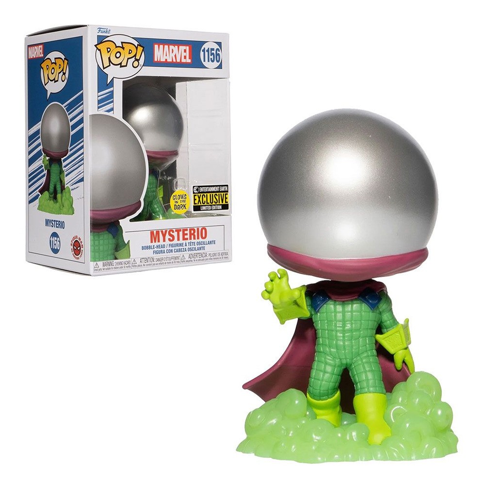 FUNKO POP: MARVEL - MYSTERIO (GLOW) (EXC) - FSDU 