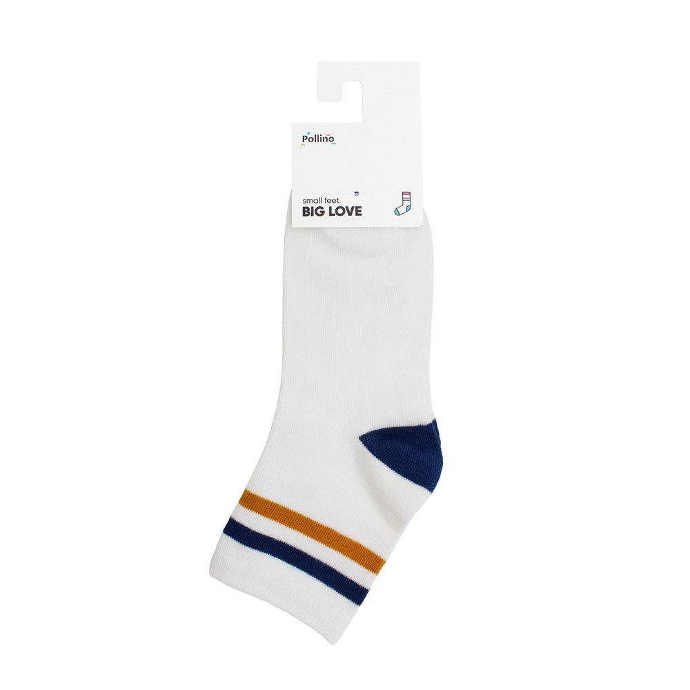 POLLINO CARAPE SOKNE SPORTS WHITE 