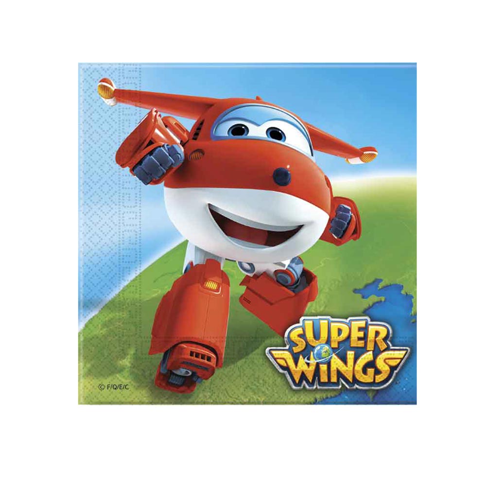 SUPER WINGS 20 SALVETA 33x33cm 