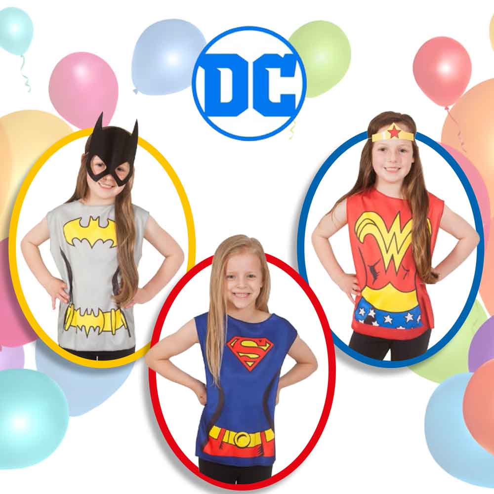 SUPERGIRLS PARTY KOSTIM 3-6 GOD 