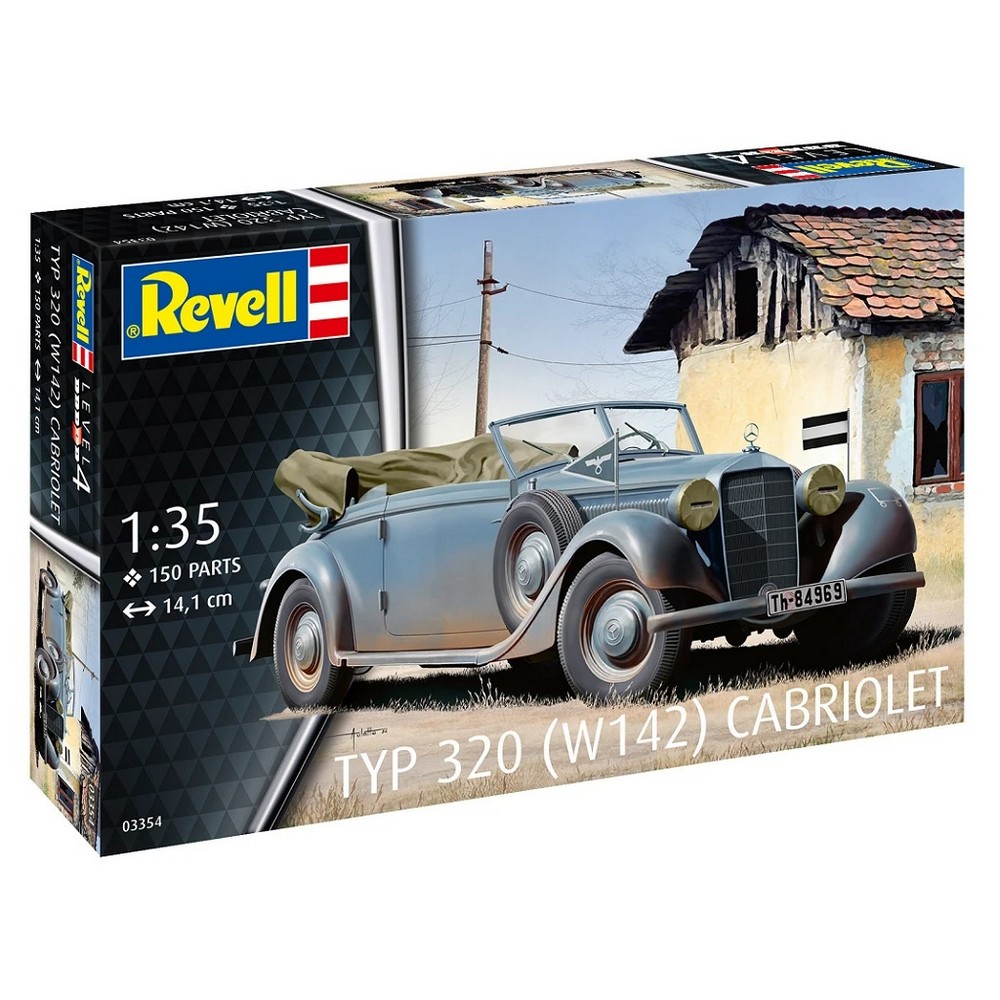 REVELL MAKETA TYP 320 W142 CABRIOLET 