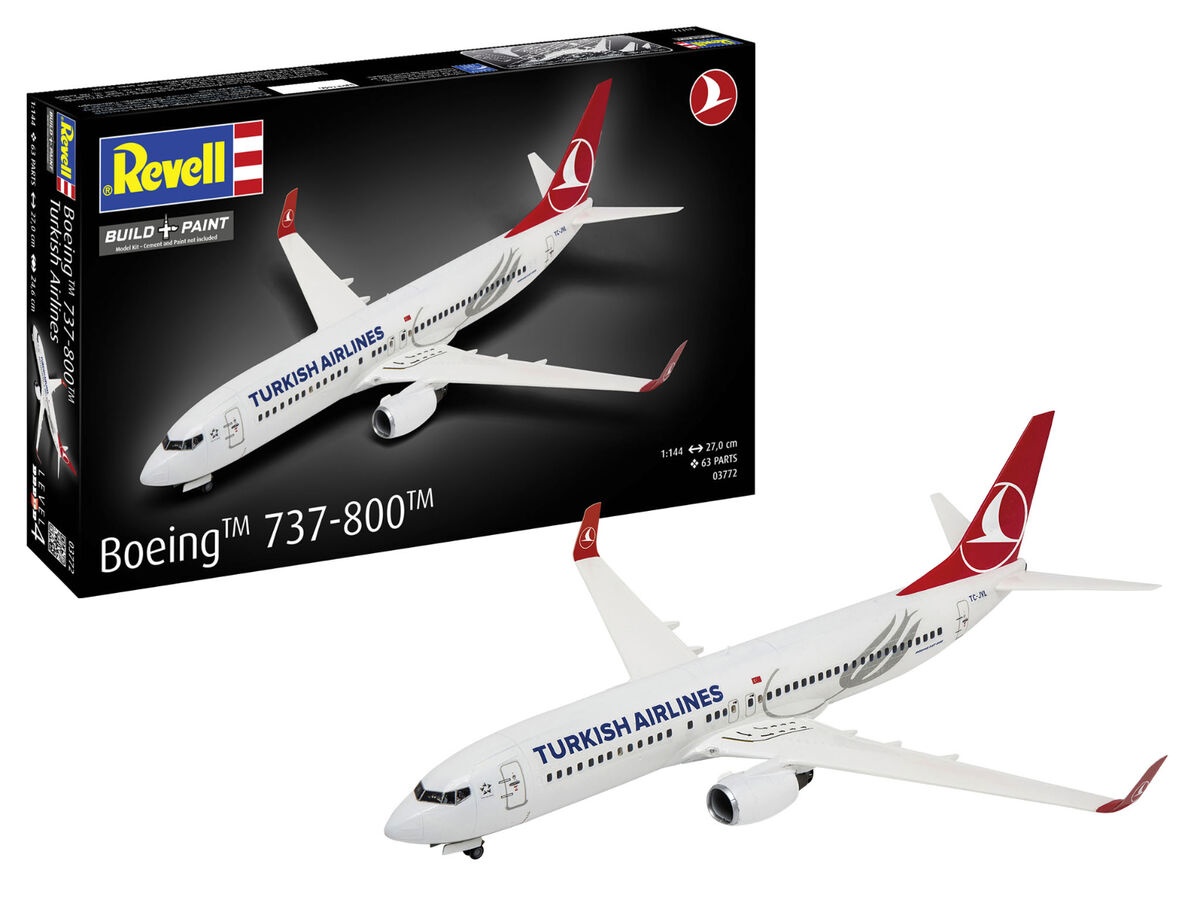 REVELL MAKETA BOEING 737 800 TURKISH AIRLINES