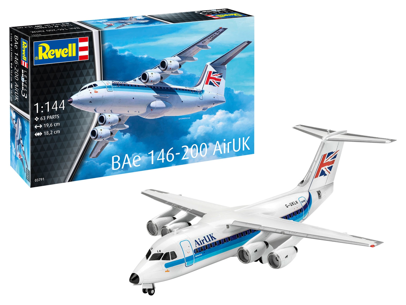 REVELL MAKETA BAE 146 RJ85