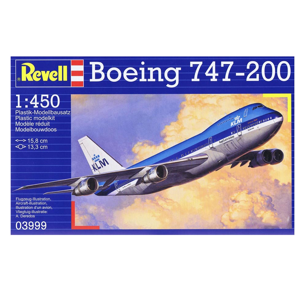 REVELL MAKETA BOEING 747-200 030