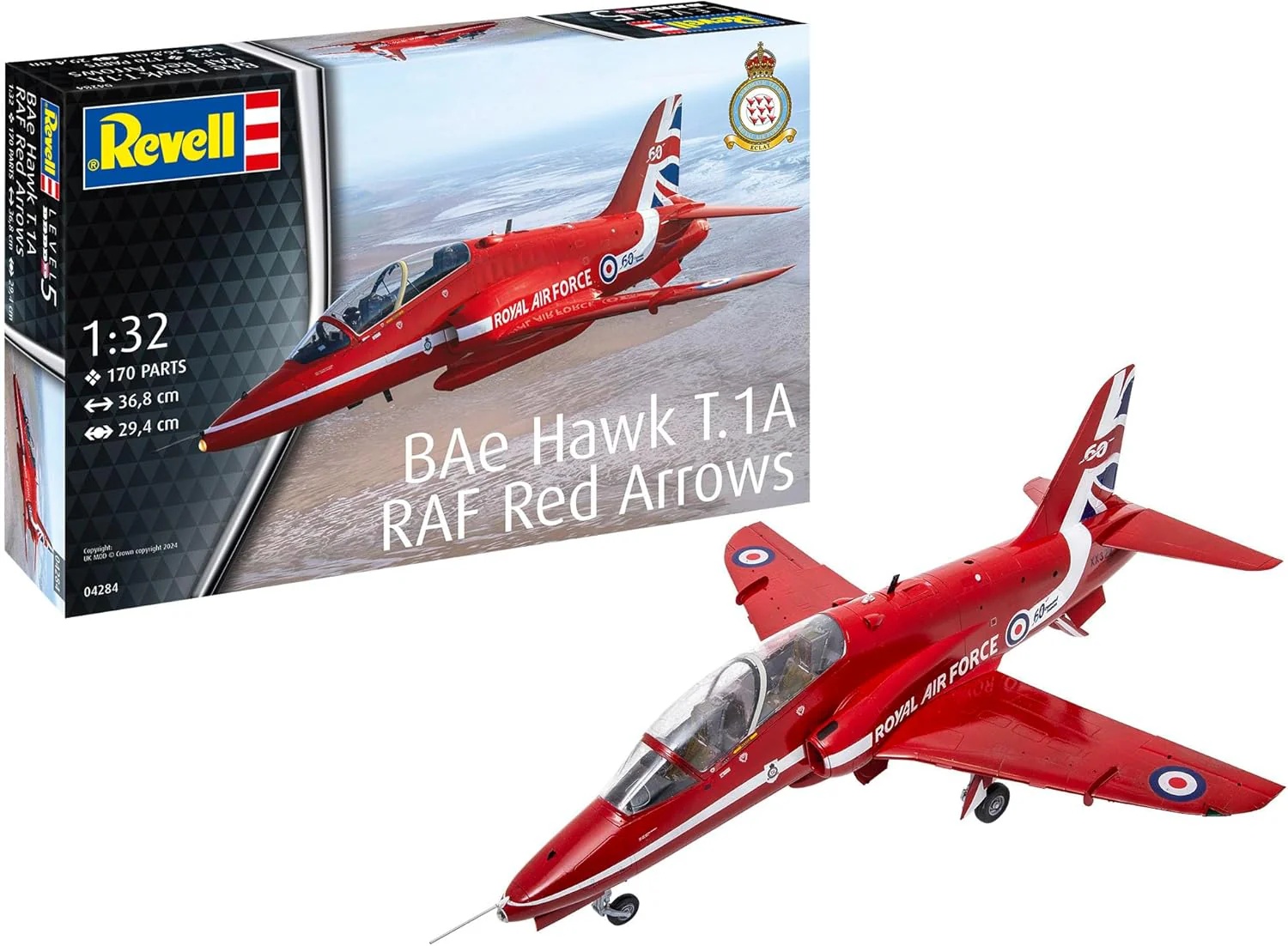 REVELL MAKETA BAE HAWK T1A RAF RED ARROWS