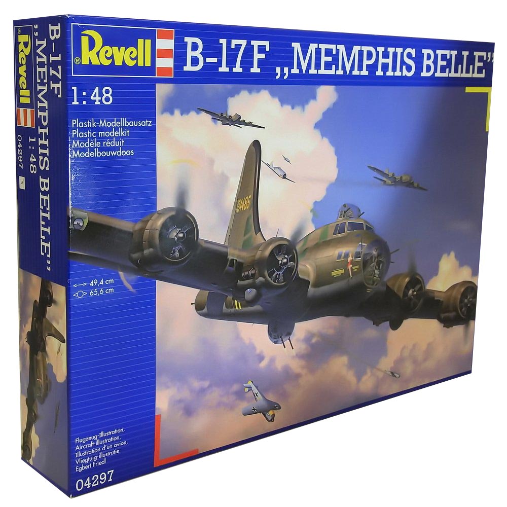 REVELL MAKETA B-17F Memphis Belle 170