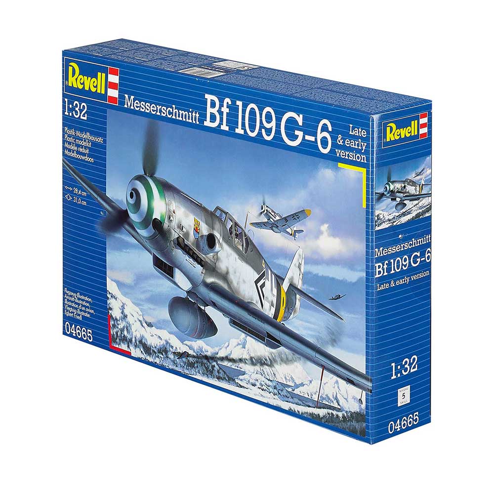 REVELL MAKETA MESSERSCHMITT BF109 G 6