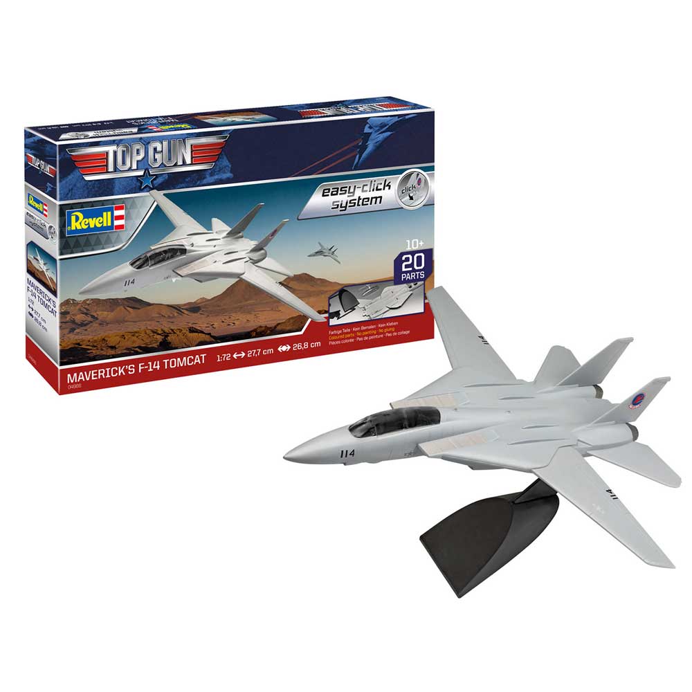 REVELL MAKETA MAVERICK S F-14 TOMCAT  TOP GUN 