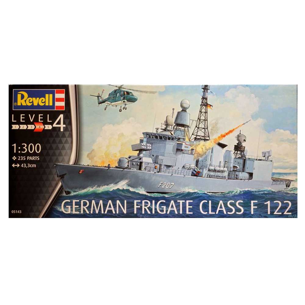 REVELL MAKETA GERMAN FRIGATE CLASS F122 