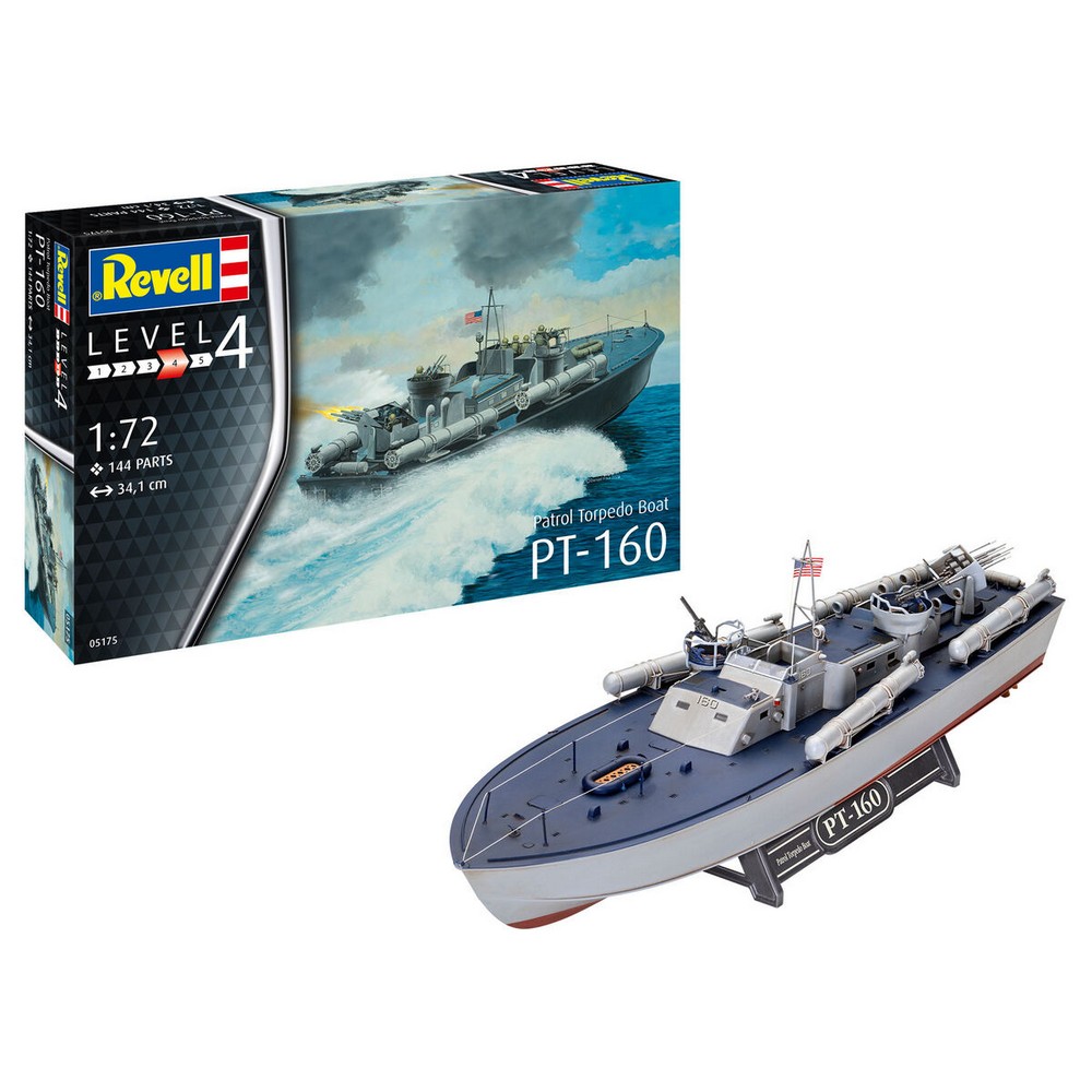 REVELL MAKETA PATROL TORPEDO BOAT PT-160 