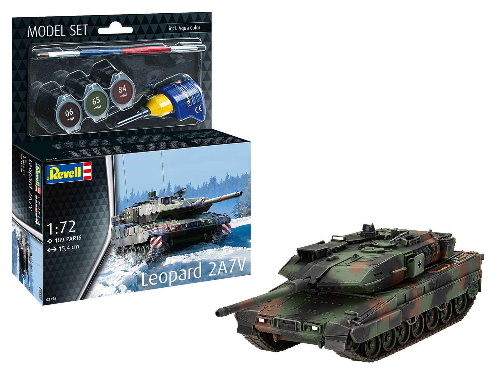 REVELL MAKETA MODEL SET LEOPARD 2A7V 