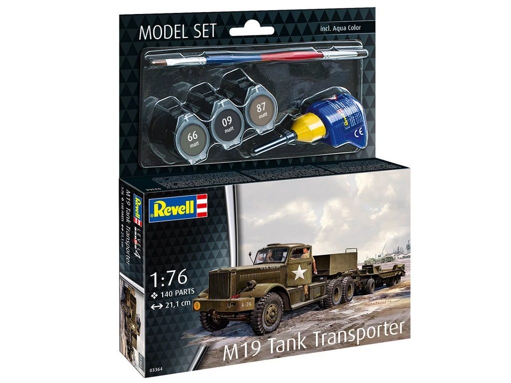 REVELL MAKETA MODEL SET M19 TANK TRANSPORTER