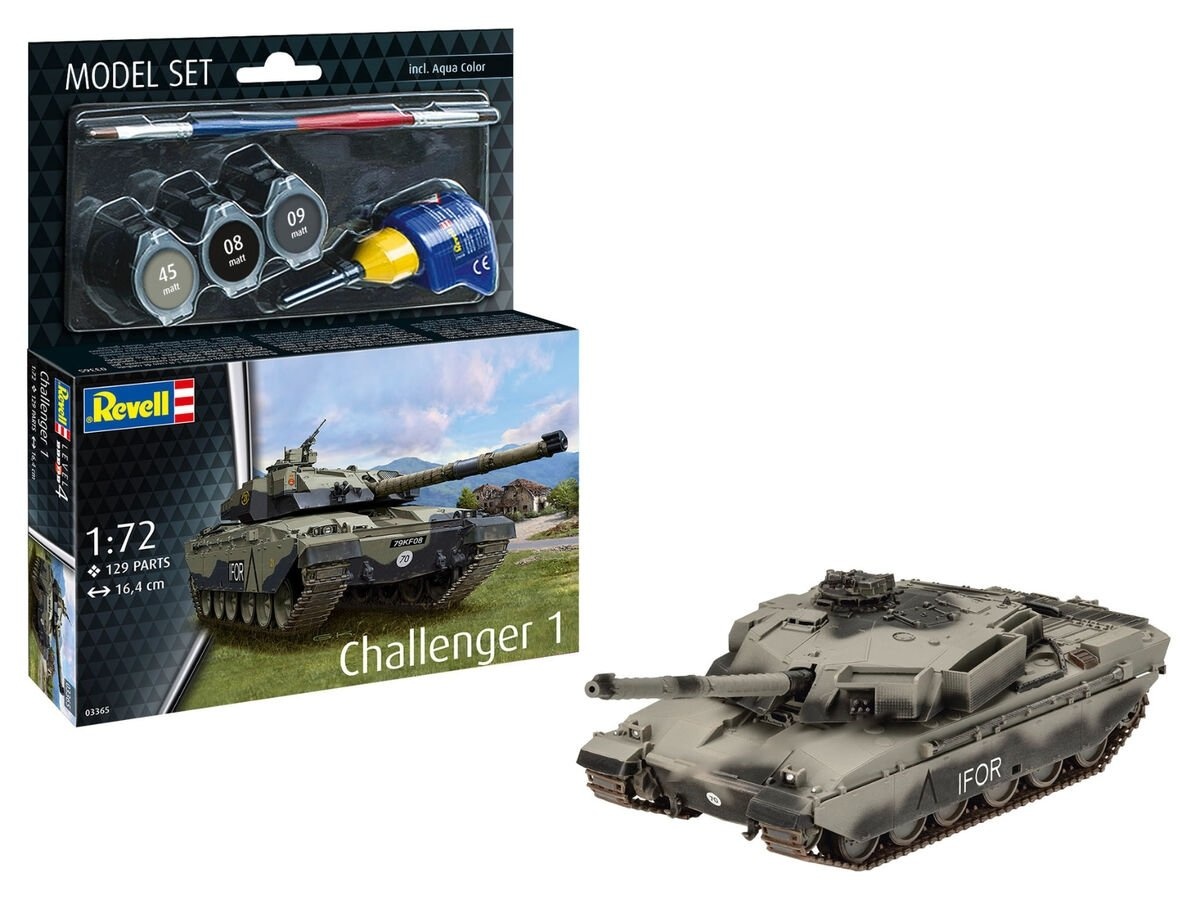 REVELL MAKETA MODEL SET CHALLENGER 1