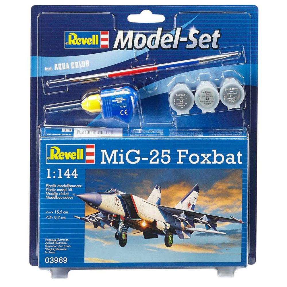 REVELL MAKETA MODEL SET MIG-25 FOXBAT 