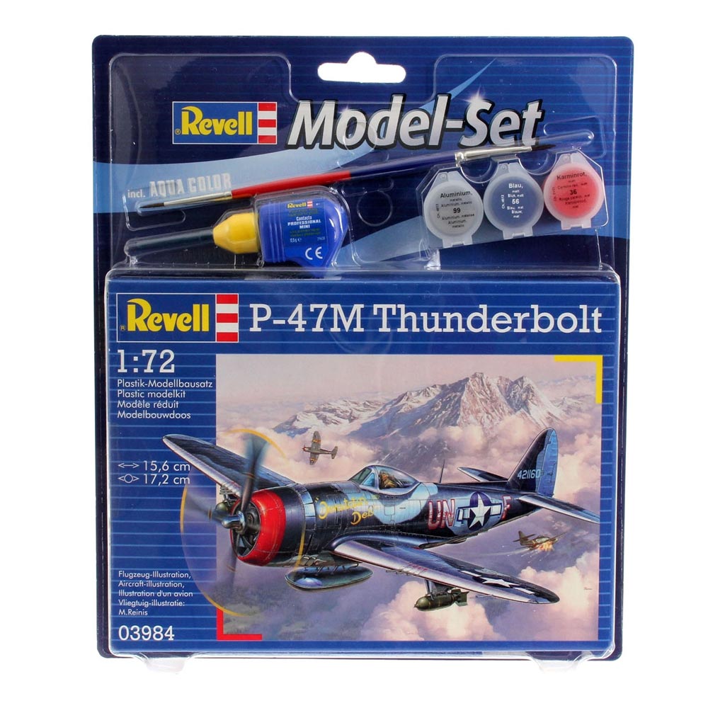 REVELL MAKETA MODEL SET P-47M THUNDERBOLT