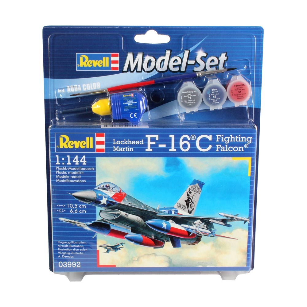 REVELL MAKETA  Model Set F-16C USAF 