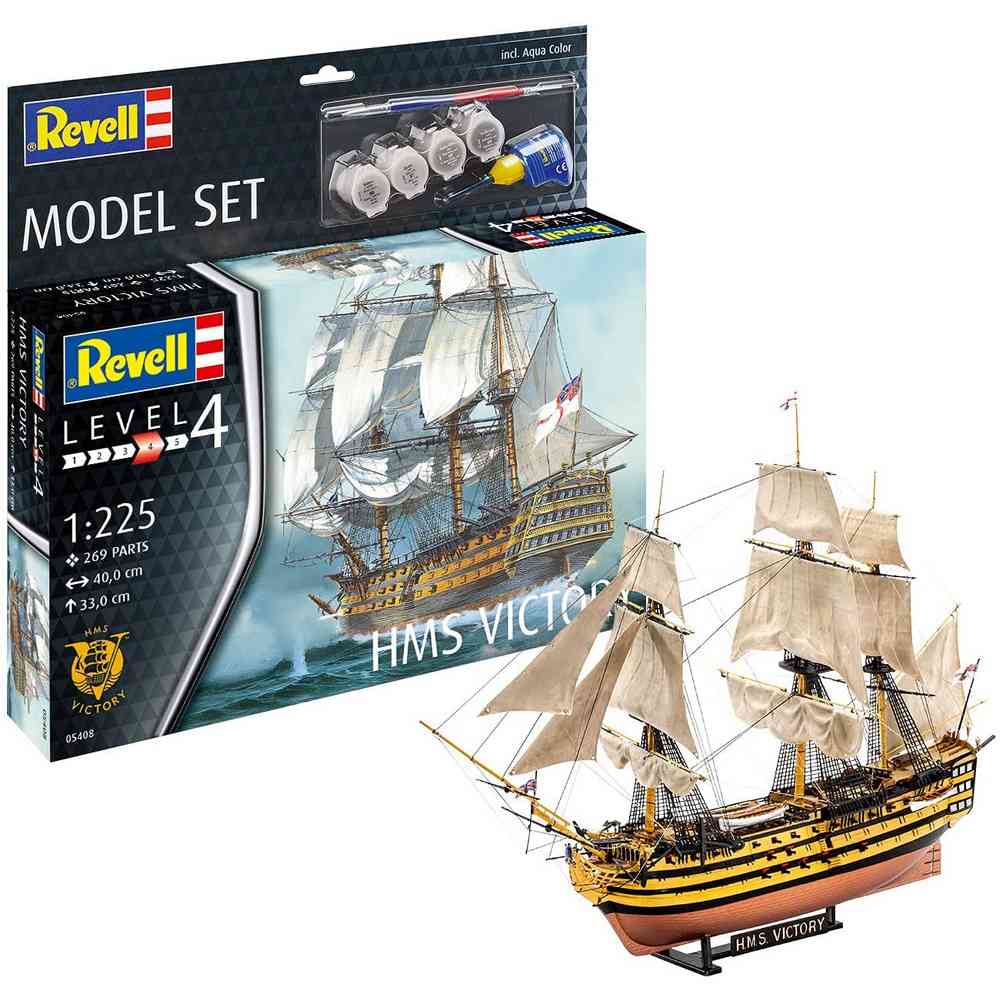 REVELL MODEL SET HMS VICTORY 