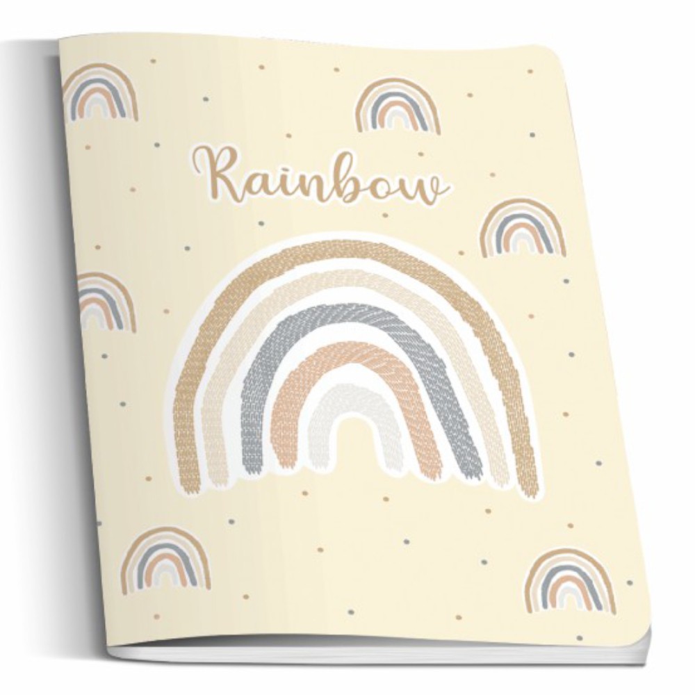 SAVPO SVESKA A5 RAINBOW MEK POVEZ UV LAK KOCKA