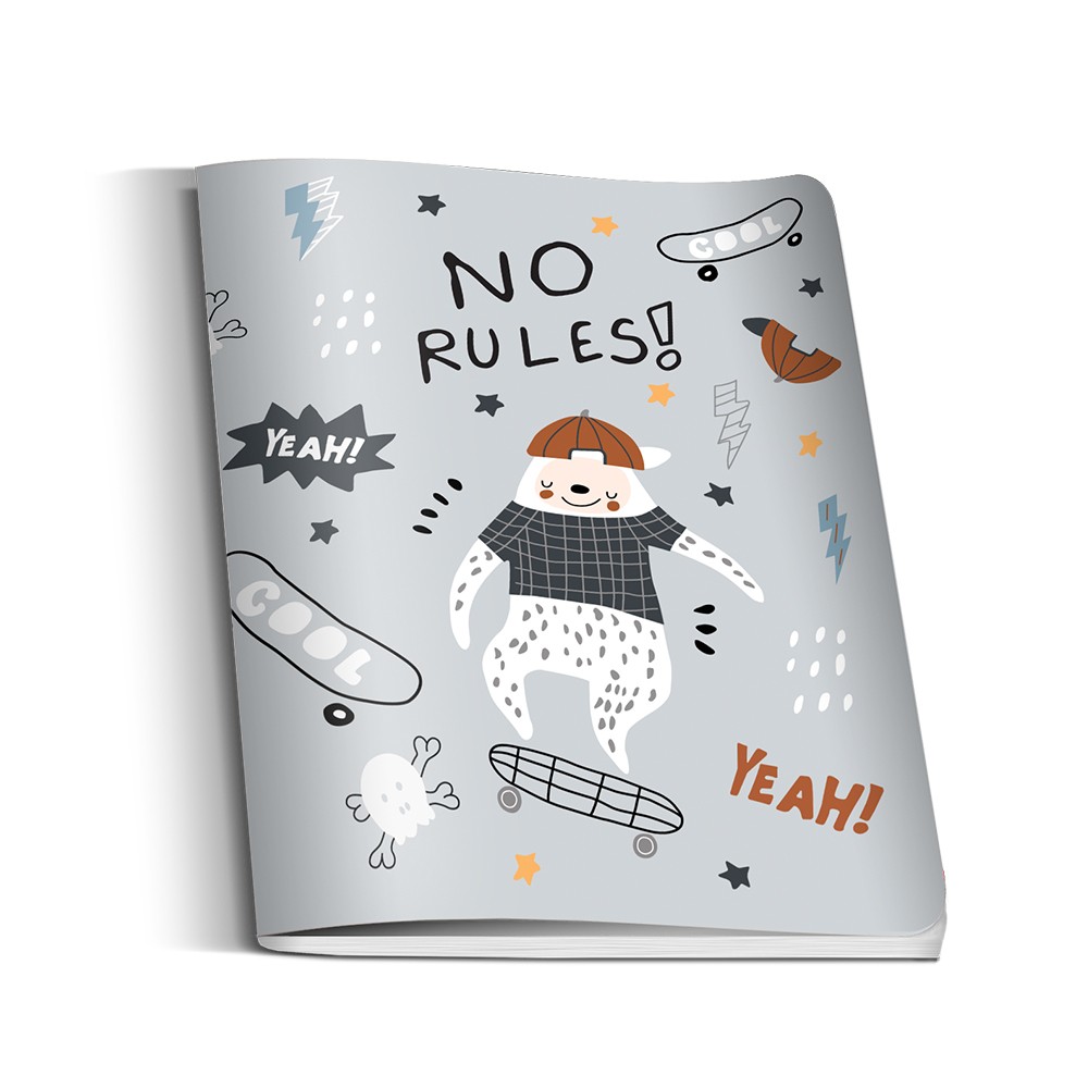 SAVPO SVESKA A5 NO RULES MEK POVEZ UV LAK KOCKA